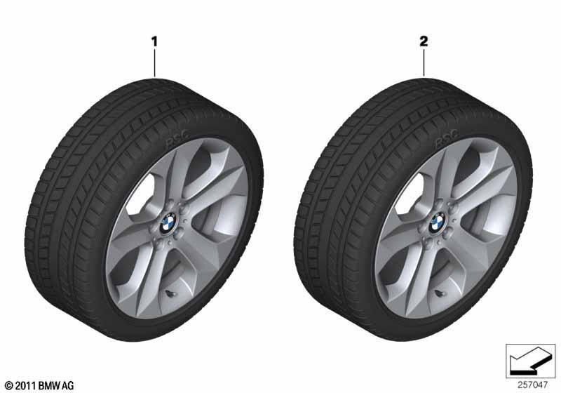 Winterkomplettrad Sternspeiche 232 - 19"