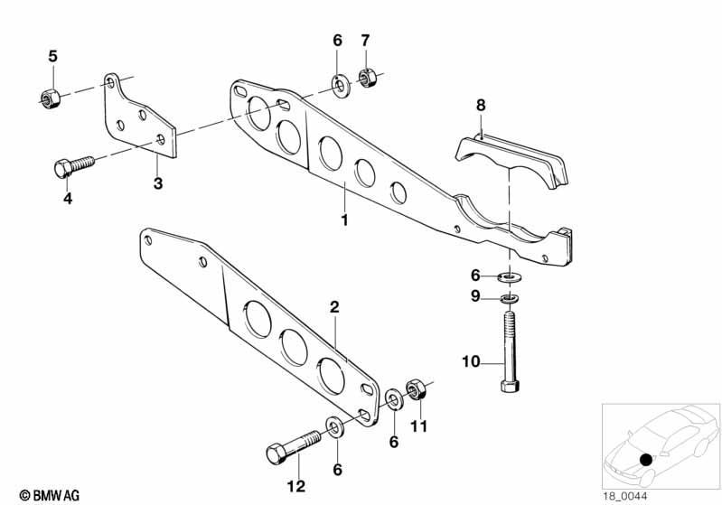 Aufhängungsteile Abgasanlage