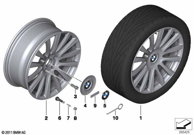 BMW LM Rad Individual V-Speiche 374 -20"