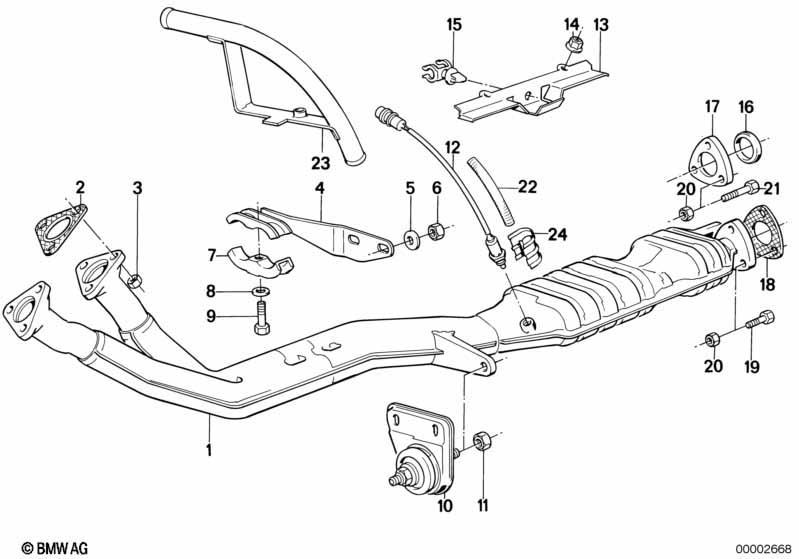 Abgasrohr Katalysator