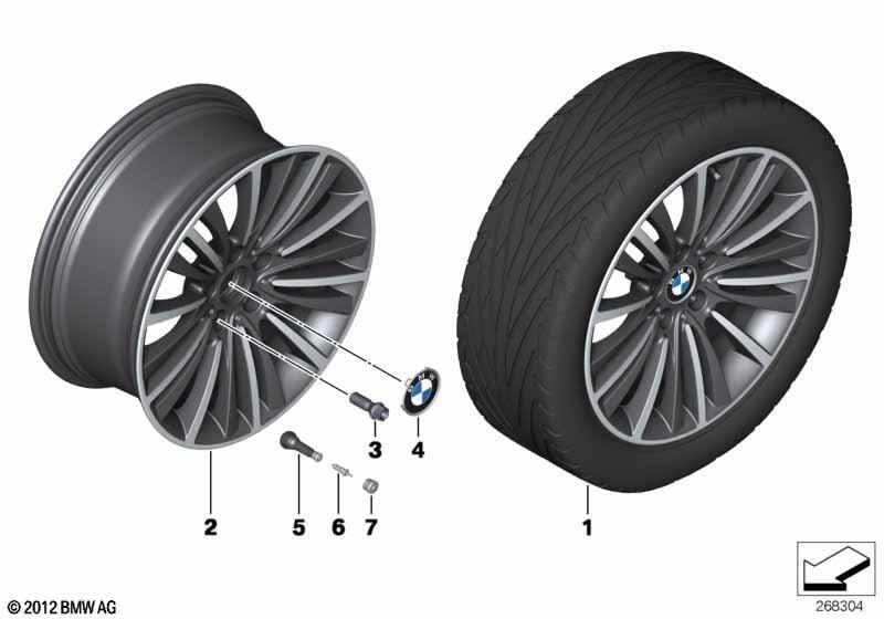 BMW LM Rad W-Speiche 423 - 19"