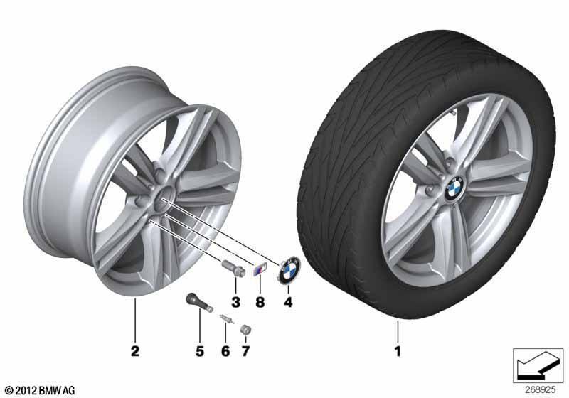 BMW LM Rad M Sternspeiche 386