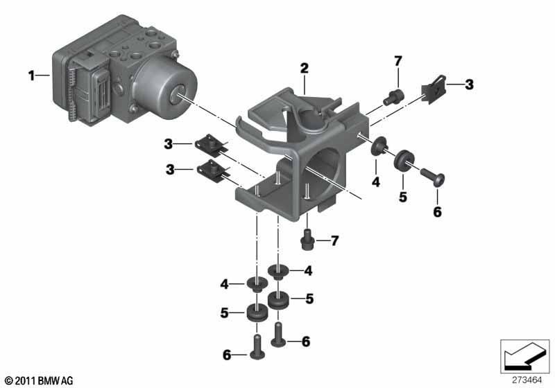 Druckmodulator ABS