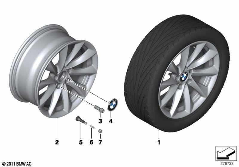 BMW LM Rad Turbinenstyling 415 - 18"