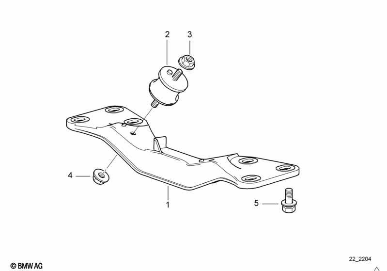 Getriebeaufhängung/Automatikgetriebe