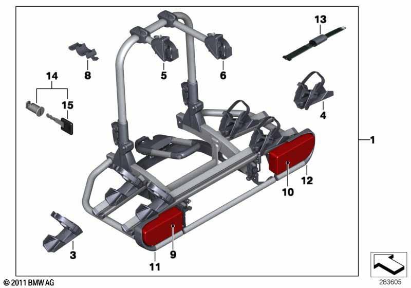 Fahrradheckträger