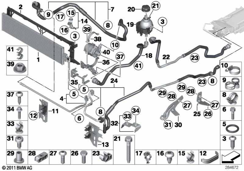 Kühlkreislauf E-Maschinenelektronik