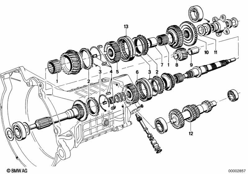 Getrag 242 Radsatzteile