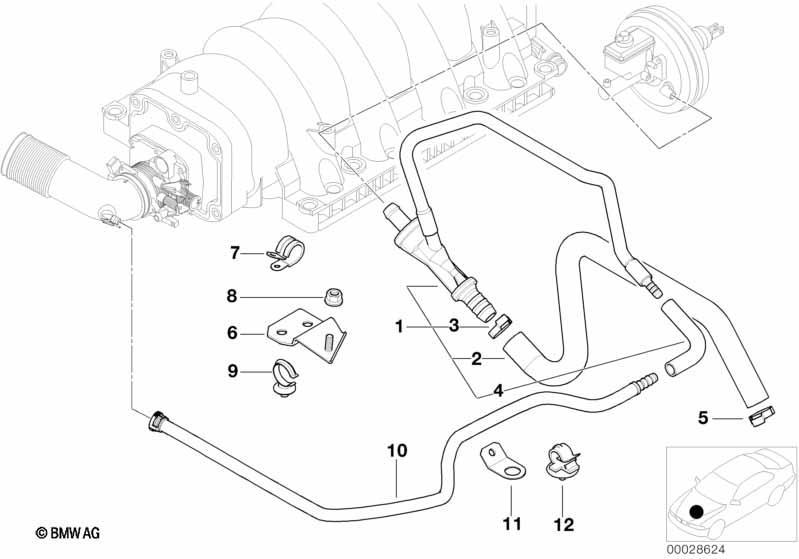 Unterdrucksteuerung-Motor