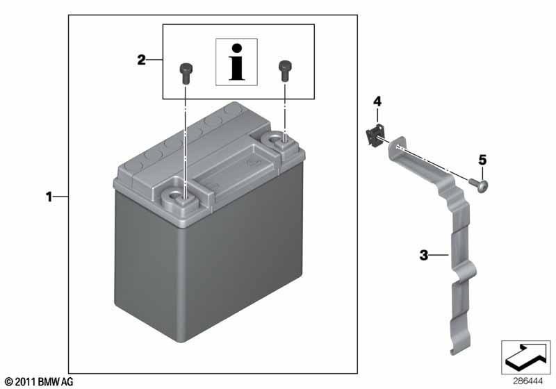 AGM-Batterie