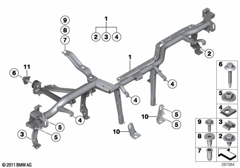 Träger Instrumententafel