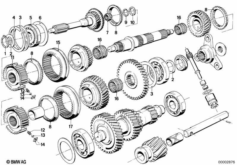 Getrag 262 Radsatzteile