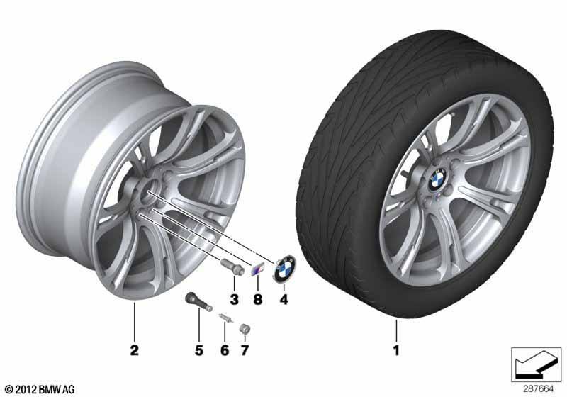 BMW LM Rad M Sternspeiche 344 - 19"