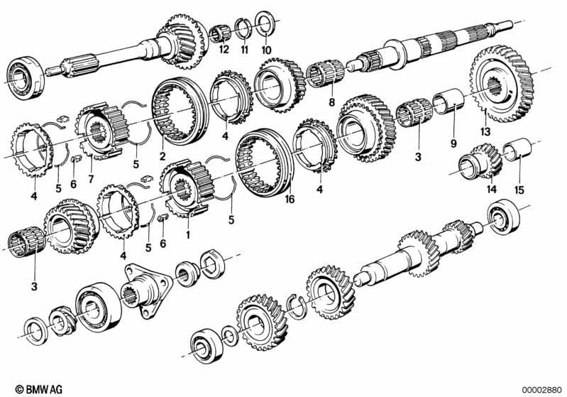 Getrag 242 Radsatzteile