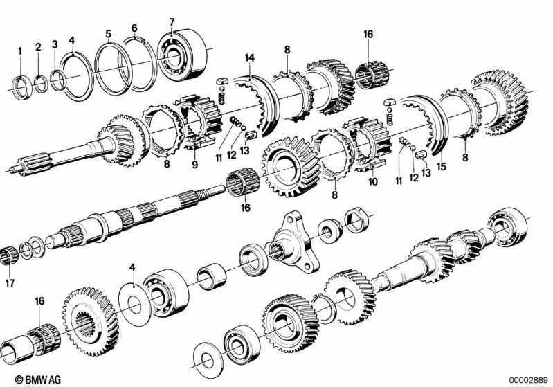 Getrag 262 Radsatzteile