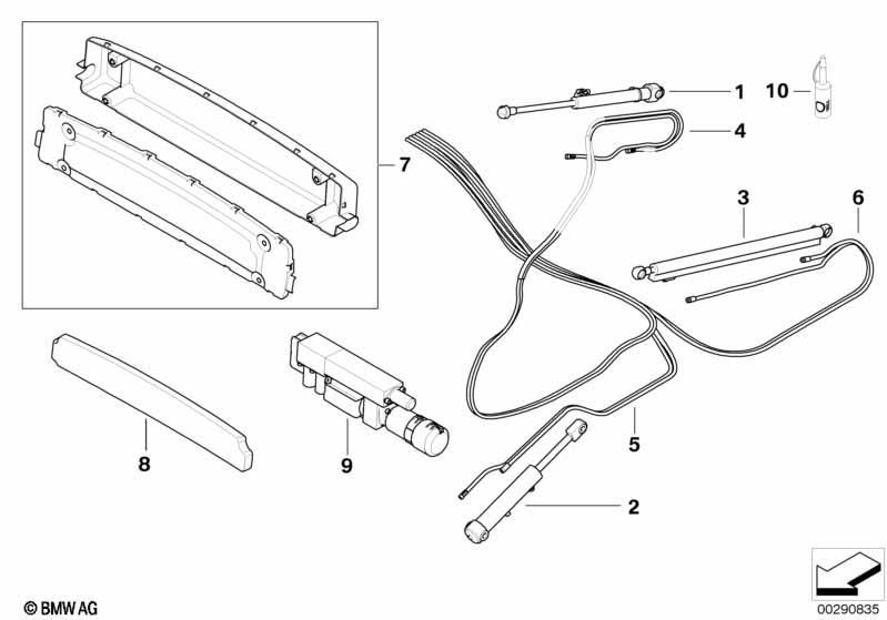 Verdeckhydraulik