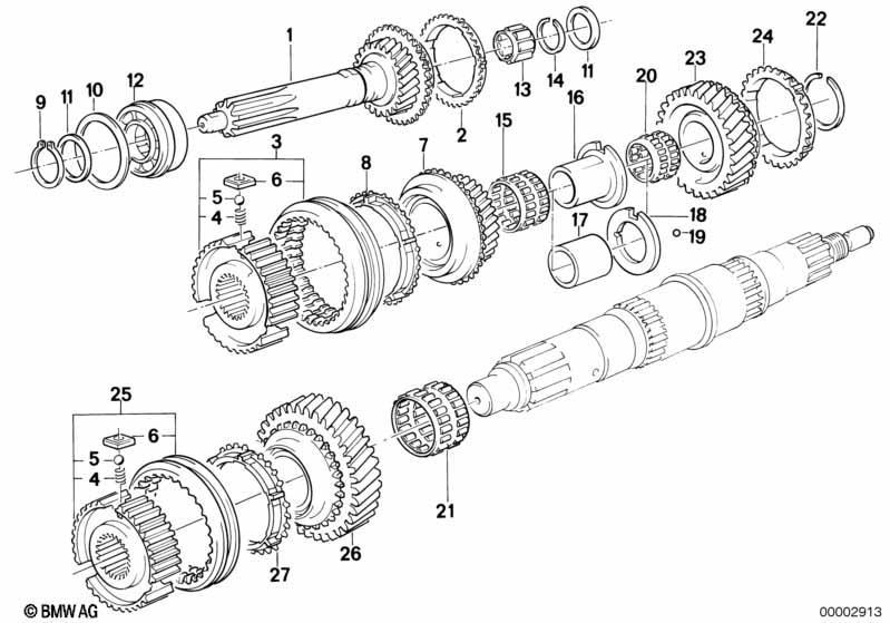 Getrag 240 Radsatzteile