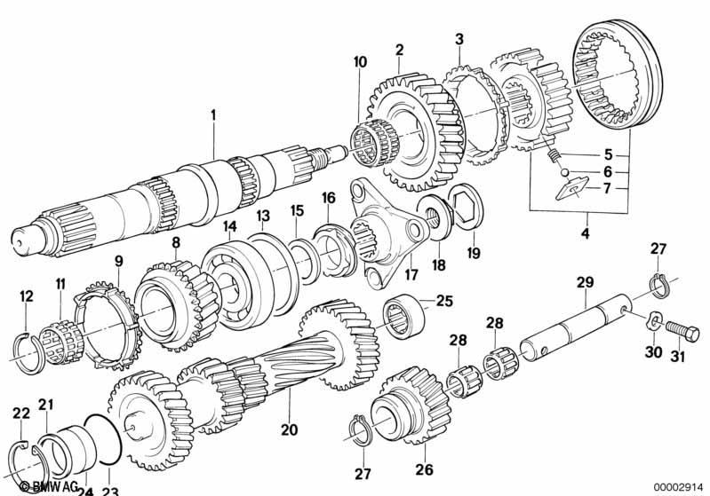 Getrag 240 Radsatzteile