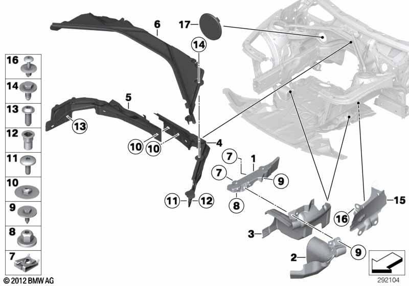 Anbauteile Motorraum