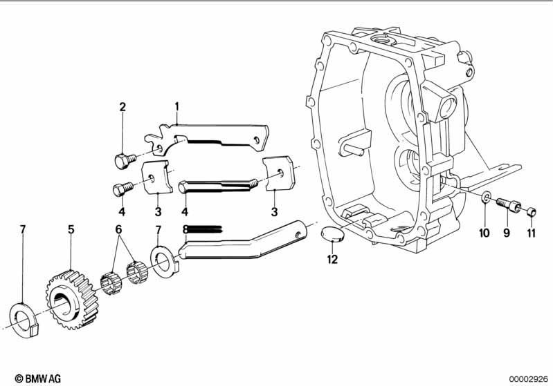 ZF S5-16 innere Schaltungsteile