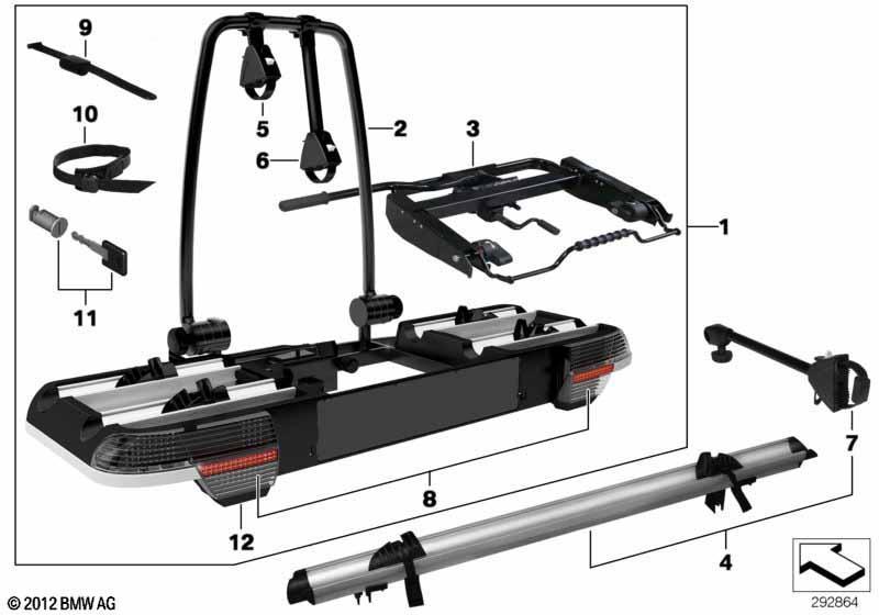 Fahrradhalter Anhängerkupplung