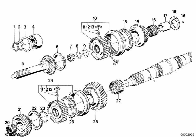 Getrag 260/6 Radsatzteile