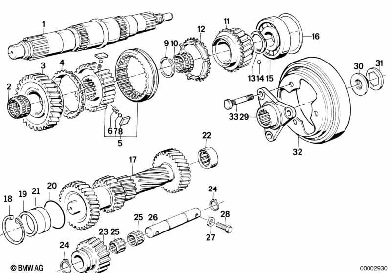 Getrag 260/6 Radsatzteile