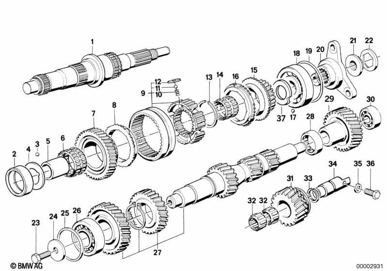 Getrag 280 Radsatzteile