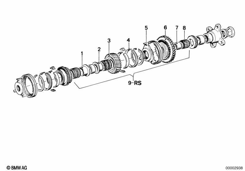 Getrag 235 Radsatzteile