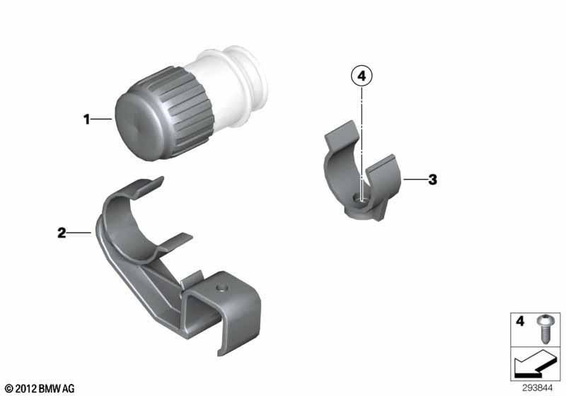 Verschlusskappe / Halter Diagnosestecker