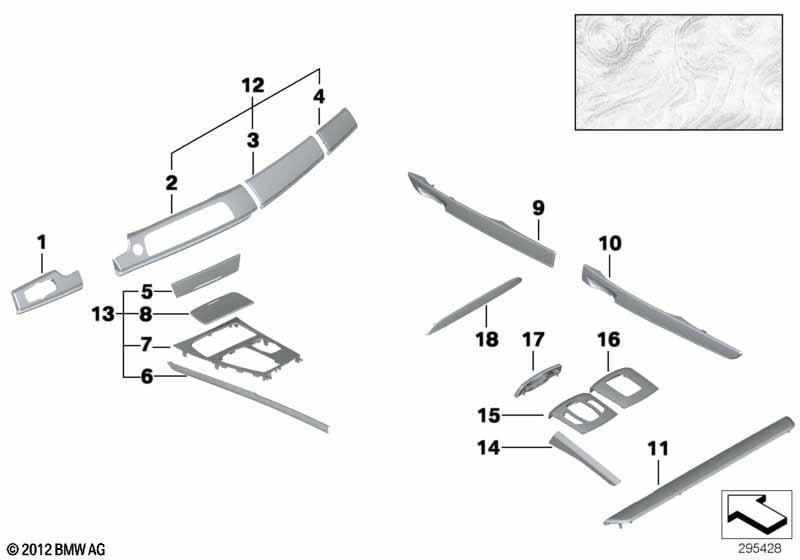 Individualholz "Esche Maser weiss"