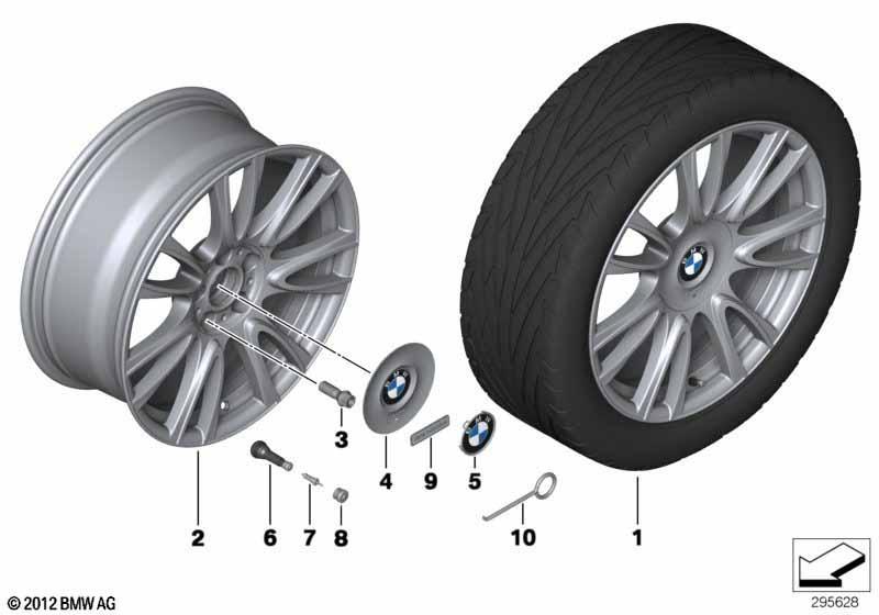 BMW LM Rad Individual V-Speiche 439 -19"