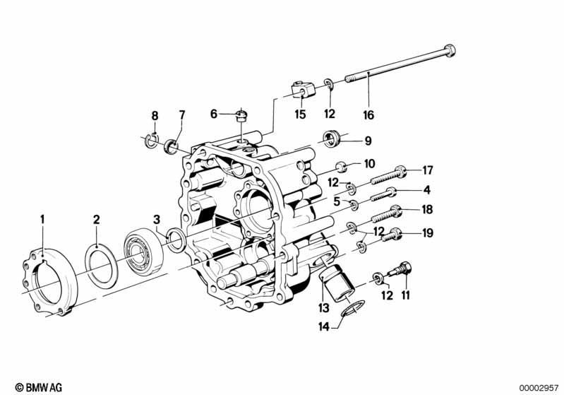 Getrag 265/5 Gehäuse + Anbauteile