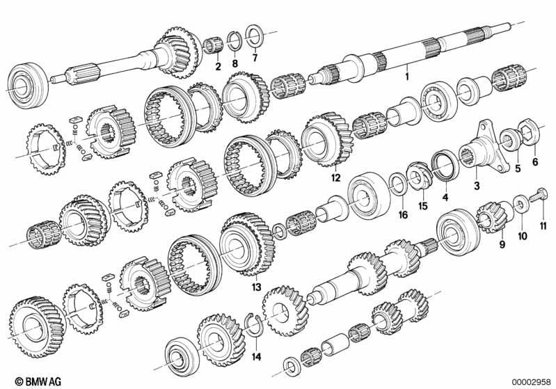 Getrag 265/5 Radsatzteile