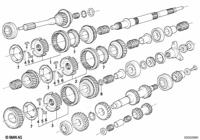 Getrag 265/5 Radsatzteile