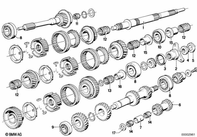 Getrag 265/5 Radsatzteile