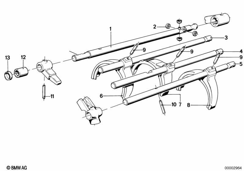 Getrag 265/5 innere Schaltungsteile