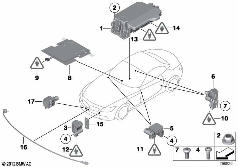 Elektrikteile Airbag