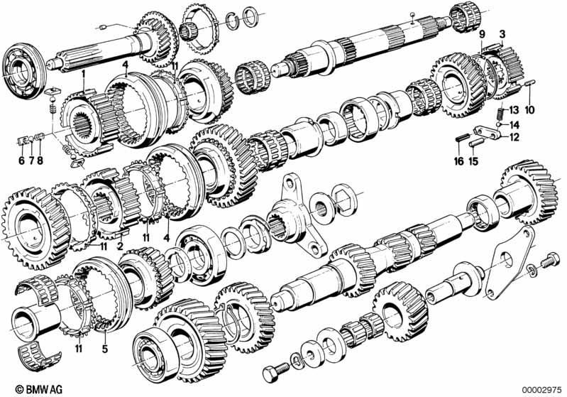 Getrag 265/6 Radsatzteile