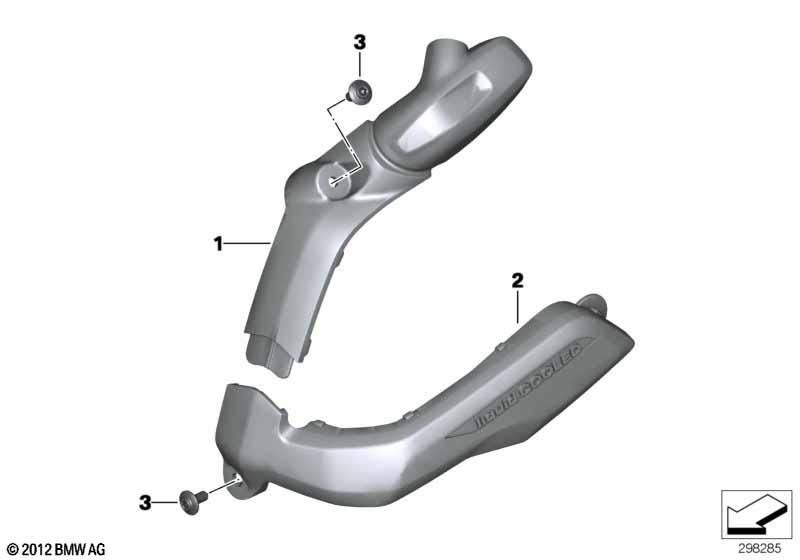 BMW Motorrad 11128532976 Zündspulenabdeckung rechts - LEEBMANN24
