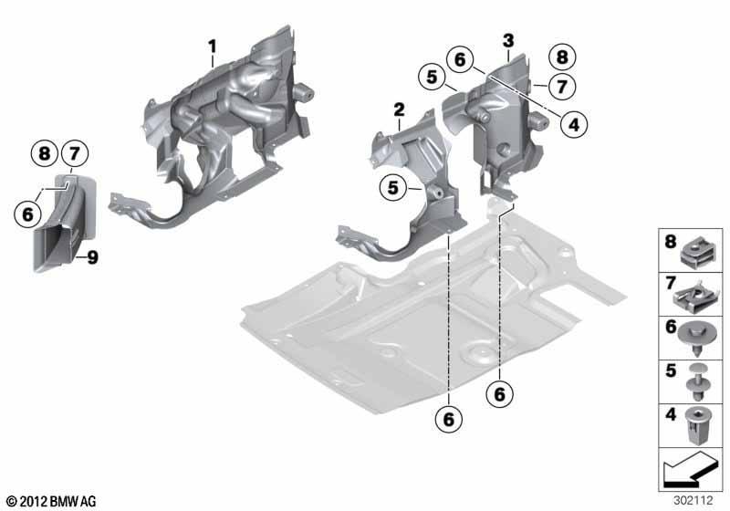 Anbauteile Motorraum