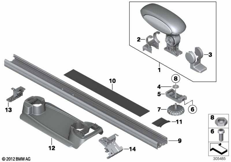 Nachrüstung Mittelarmlehne hinten