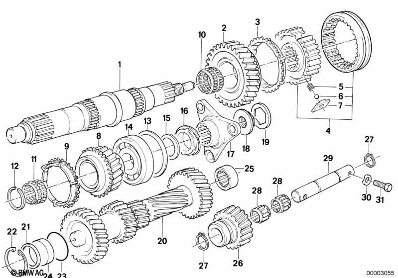 Getrag 240 Radsatzteile