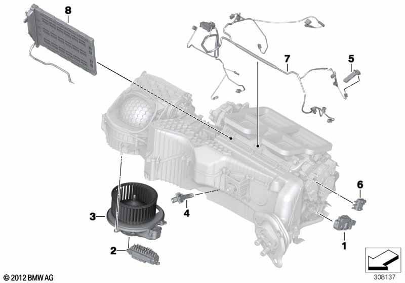 Elektrikteile Klimaautomatik