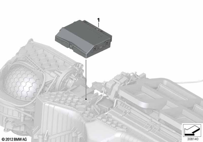 Steuergerät Klimaanlage