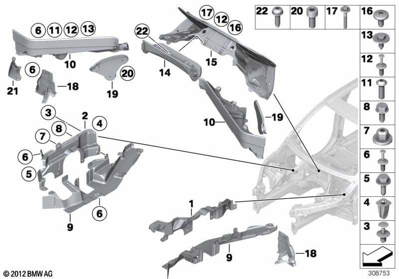 Anbauteile Motorraum