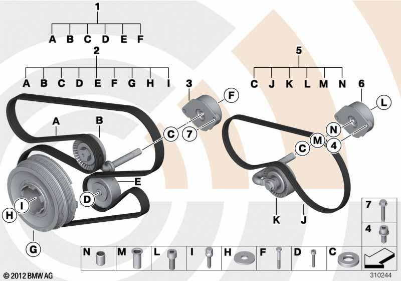 Reparatursatz Riementriebe Value Parts