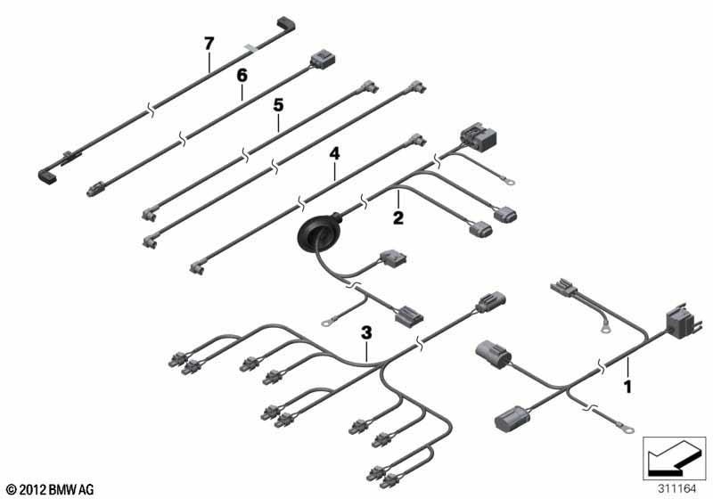 Diverse Zusatzkabelsätze