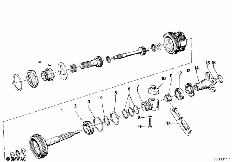 ZF 3HP12 Abtrieb/Tachoantrieb