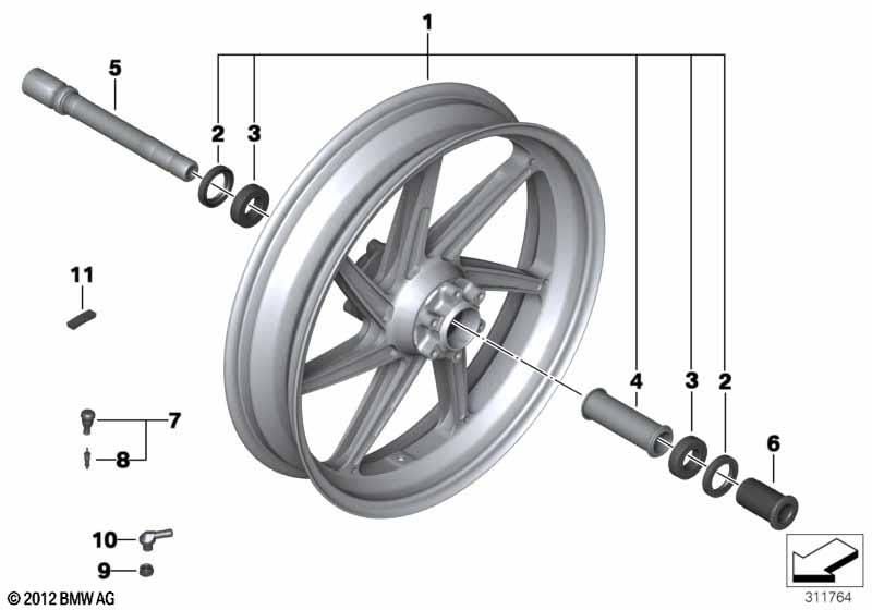 Wellendichtring Für BMW Motorräder - Ersatzteil 35x47x7mm